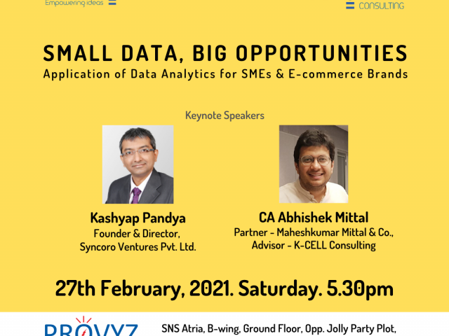 Small Data - Big Opportunities 270221