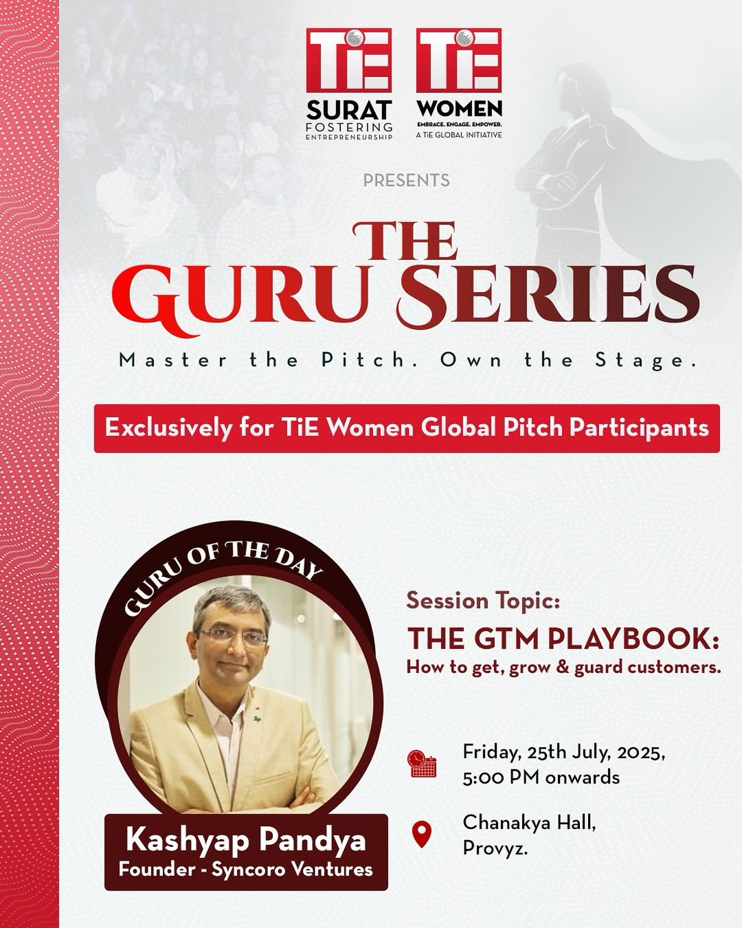 Breaking Down the GTM Playbook — Live at The Guru Series by Kashyap Pandya, founder of Syncoro V (1)